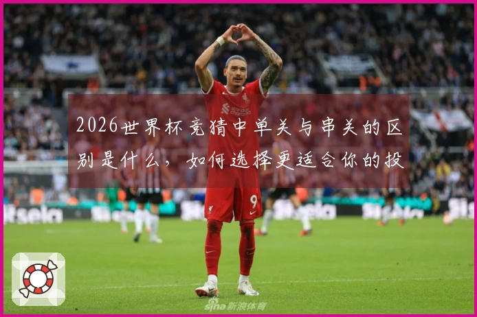 2026世界杯竞猜中单关与串关的区别是什么，如何选择更适合你的投注方式？