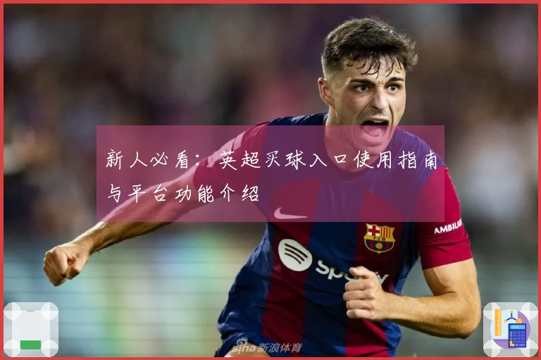 新人必看：英超买球入口使用指南与平台功能介绍